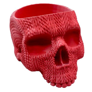 Skull Large Red