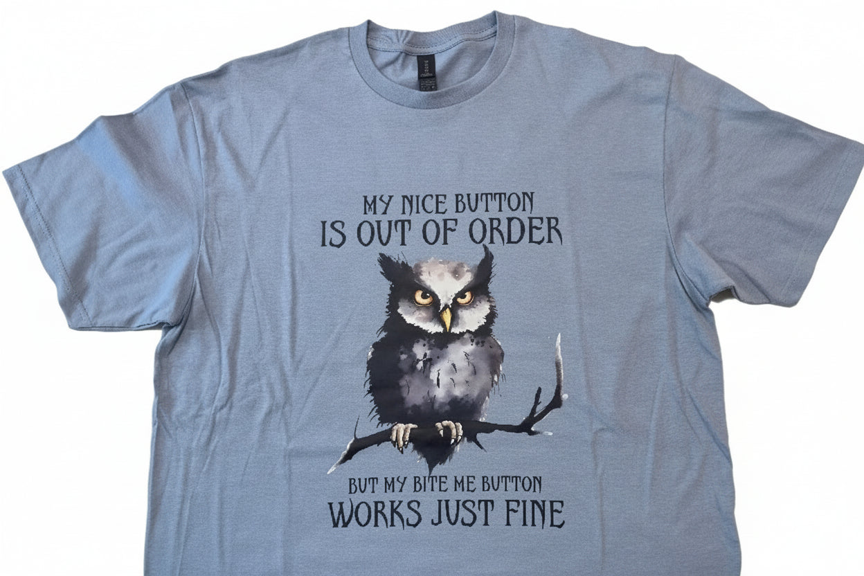 T Shirt Soft Style Stone Blue - Unisex XLarge