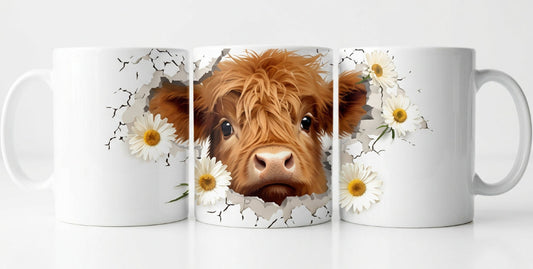 Coffee Mug - Daisy Cow