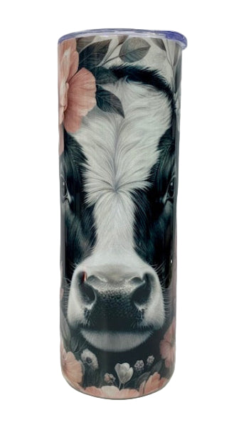 20oz Tumbler Cow