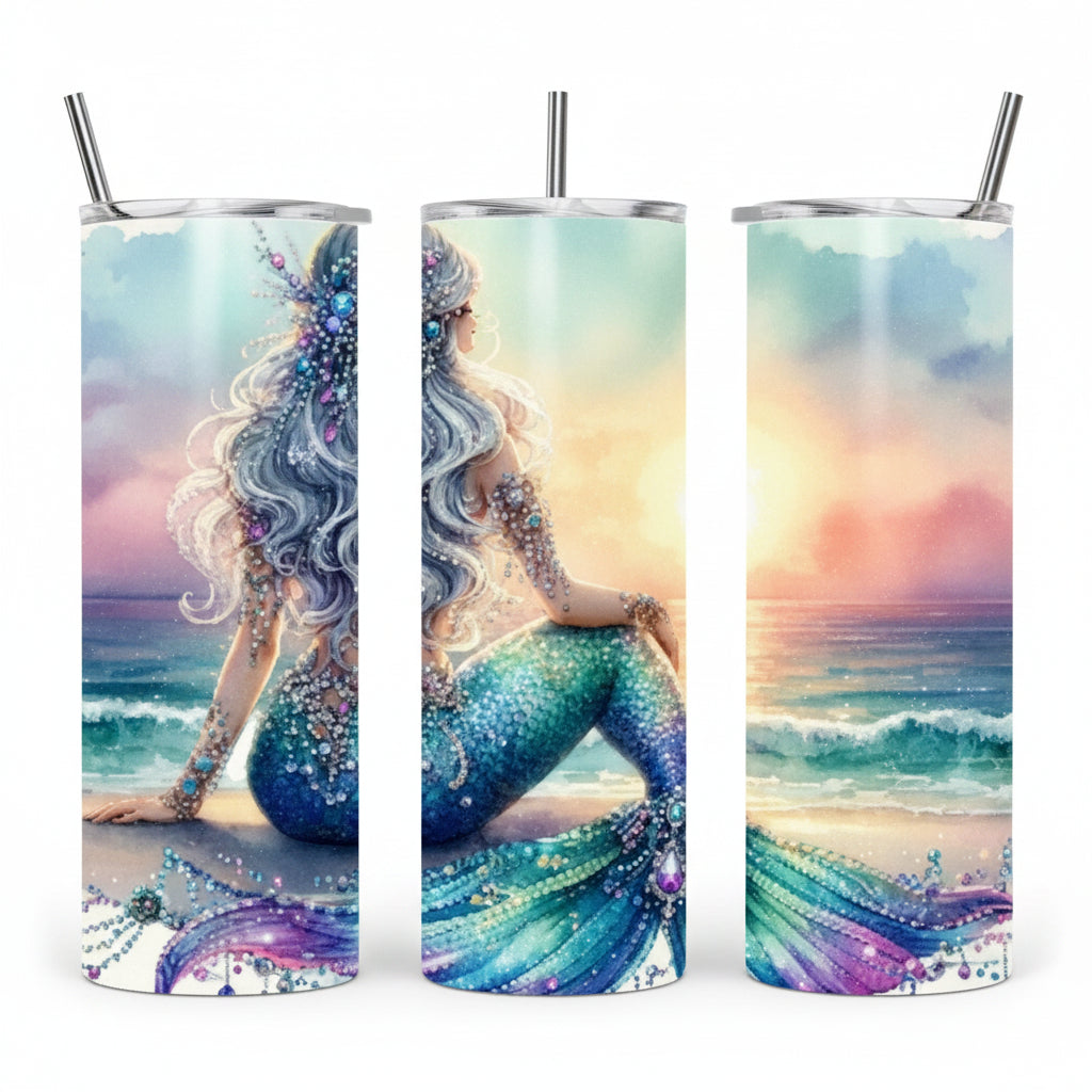 20oz Tumbler Mermaid