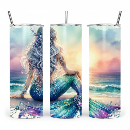 20oz Tumbler Mermaid