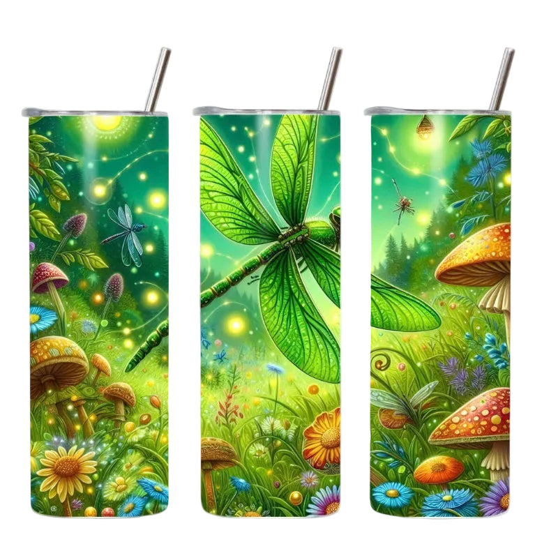 20oz Tumbler Dragonfly