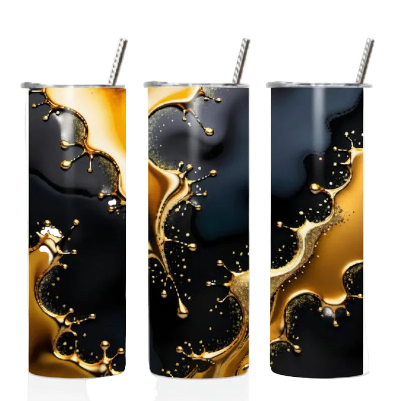 20oz Tumbler Liquid Gold