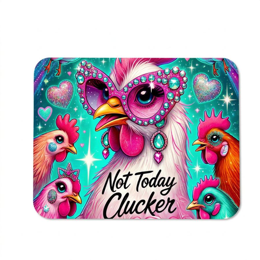 Mouse Pad - Not Today Clucker